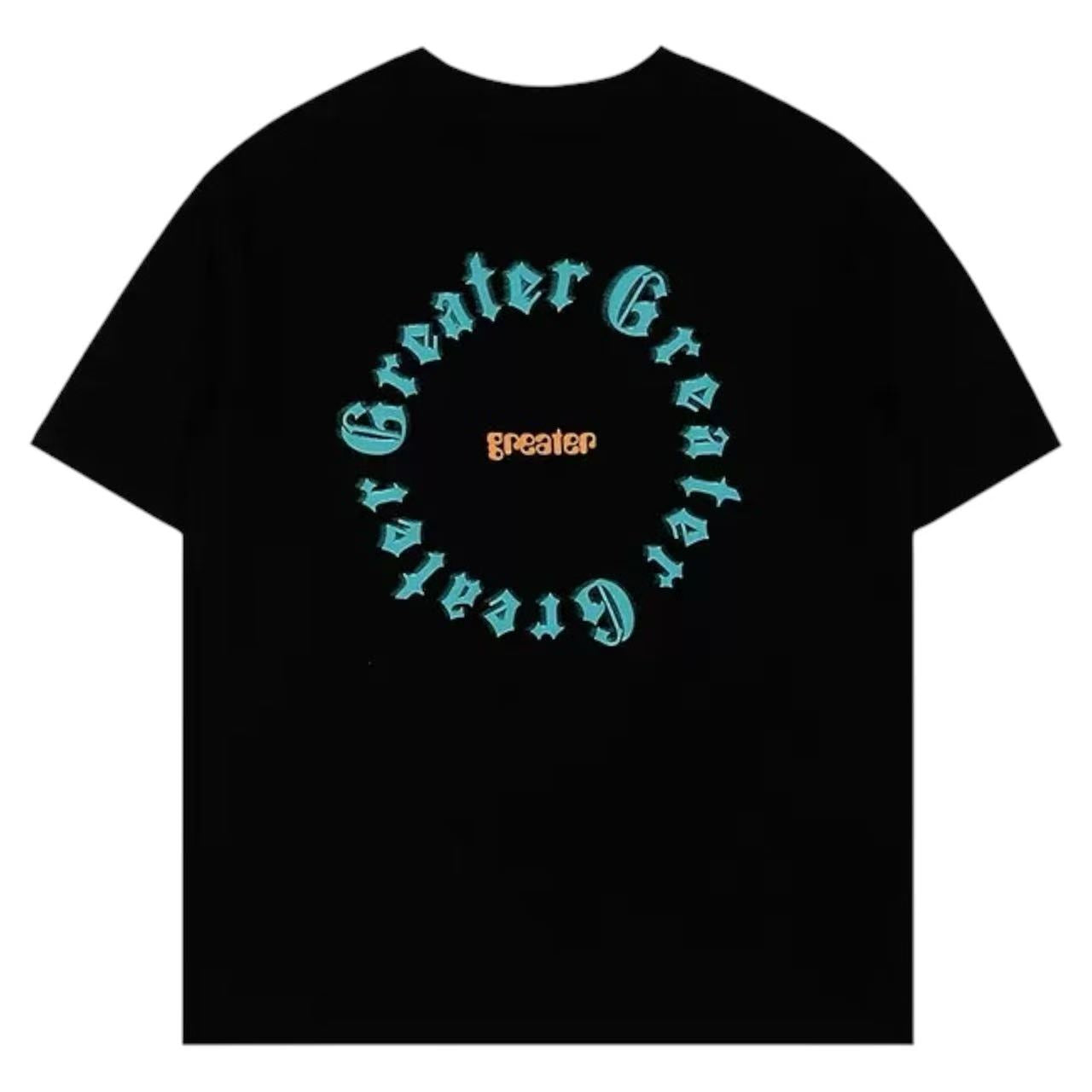 Oversized Short-Sleeve T-Shirt with Retro Letter Print