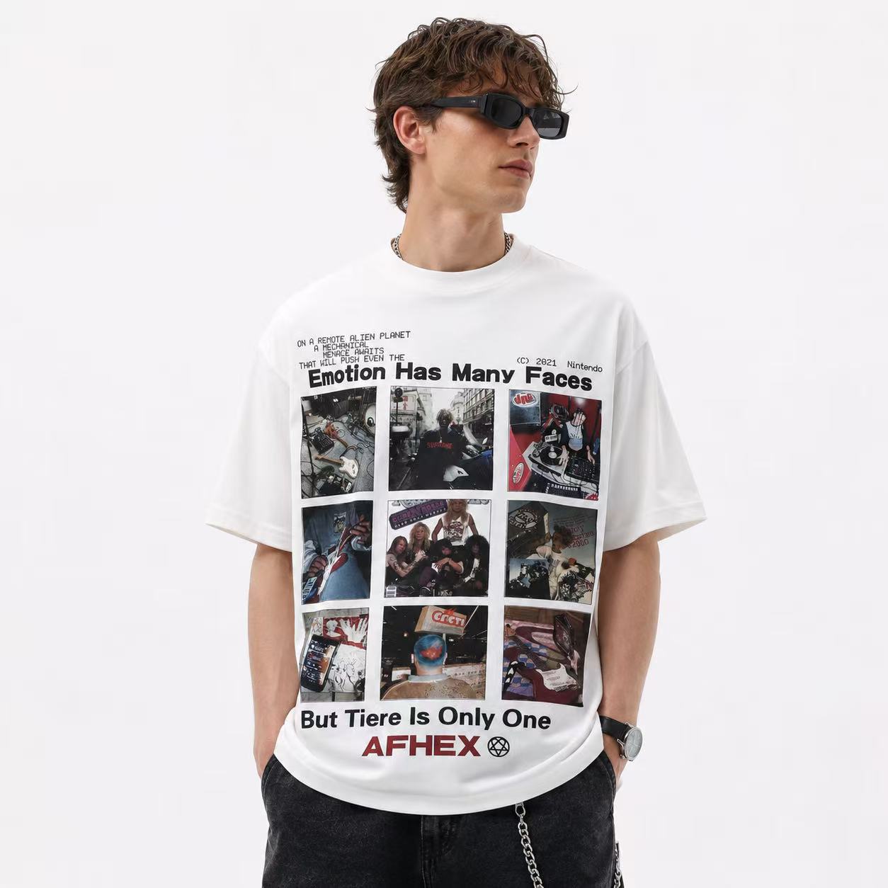 Premium Oversized Streetwear T-Shirt – Loose Fit Cotton Tee